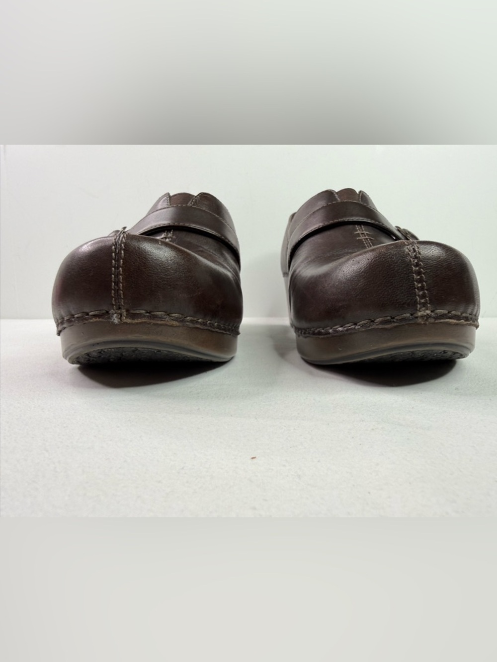 Dansko Tamara Leather Clog Women's Size 41 (10-10.5) Brown Comfort Shoe Slip-on - Picture 3 of 9